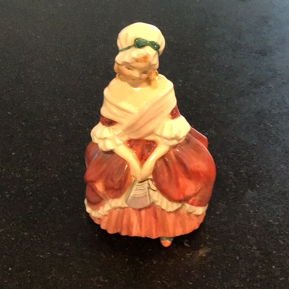 Bone China figure. Peggy